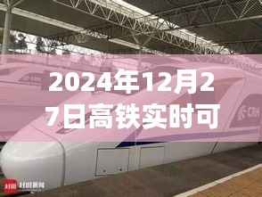高铁实时可视化运行图(2024年12月27日实时更新)